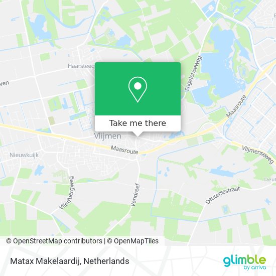 Matax Makelaardij map