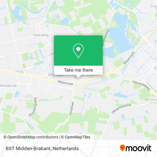 BST Midden-Brabant map