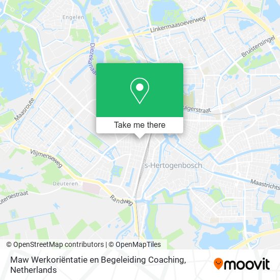 Maw Werkoriëntatie en Begeleiding Coaching Karte