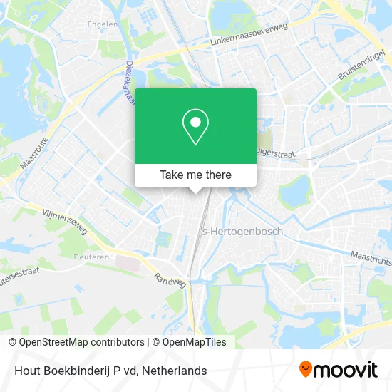 Hout Boekbinderij P vd map
