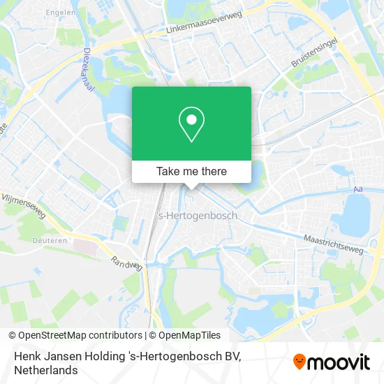Henk Jansen Holding 's-Hertogenbosch BV Karte