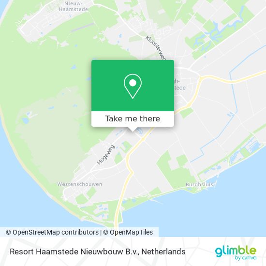Resort Haamstede Nieuwbouw B.v. map