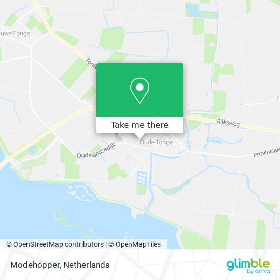 Modehopper map