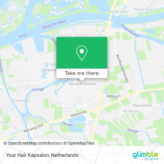 Your Hair Kapsalon map