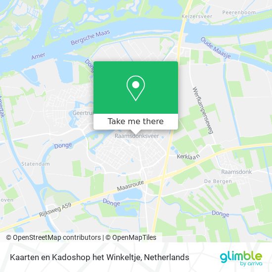 Kaarten en Kadoshop het Winkeltje map