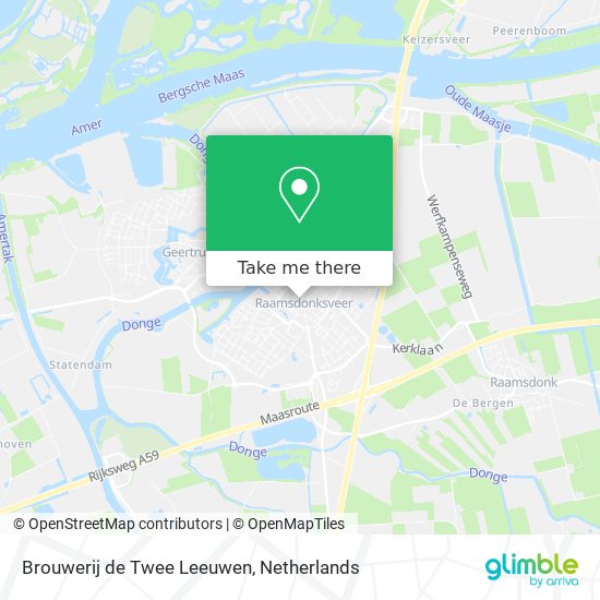 Brouwerij de Twee Leeuwen map