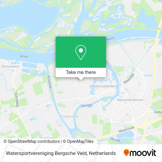 Watersportvereniging Bergsche Veld map