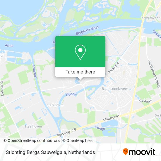 Stichting Bergs Sauwelgala map