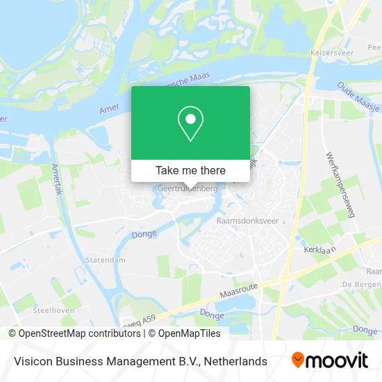 Visicon Business Management B.V. map