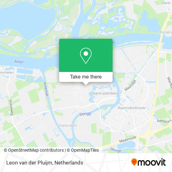 Leon van der Pluijm map