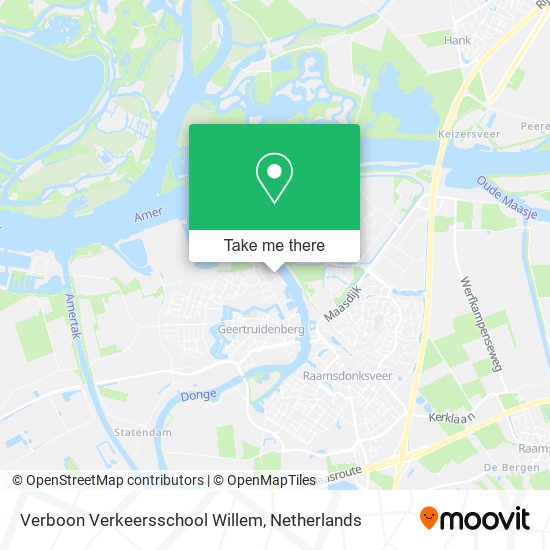 Verboon Verkeersschool Willem Karte