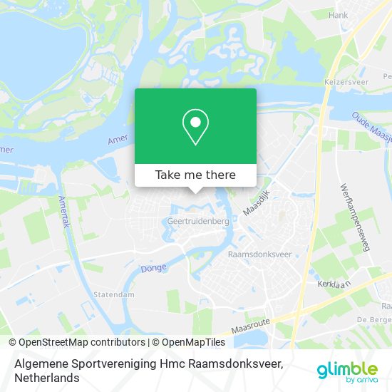 Algemene Sportvereniging Hmc Raamsdonksveer Karte