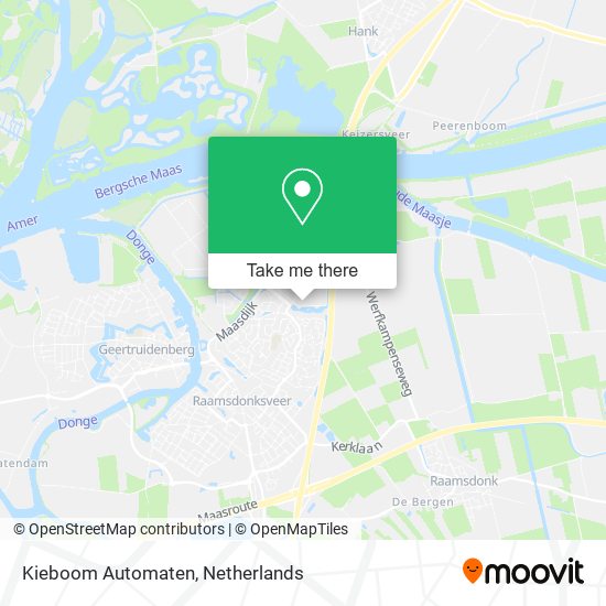 Kieboom Automaten map