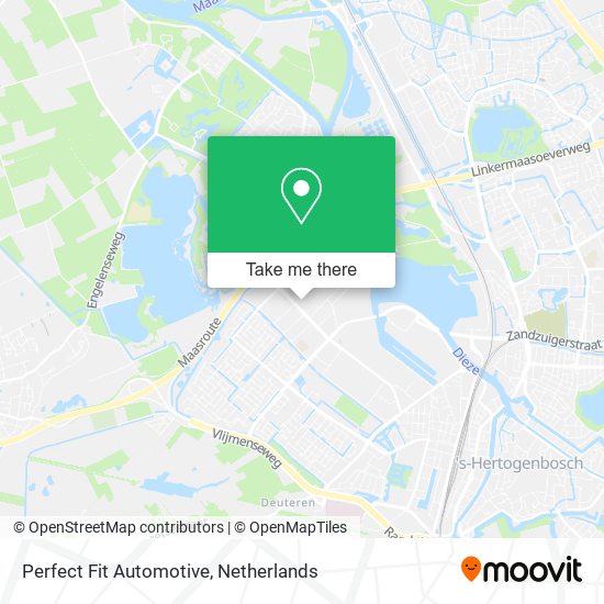 Perfect Fit Automotive map