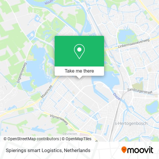 Spierings smart Logistics Karte