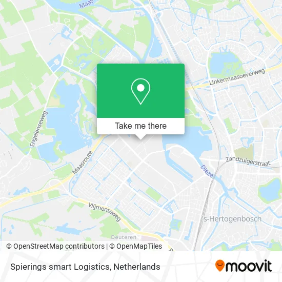 Spierings smart Logistics map