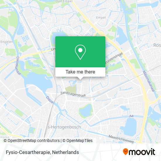 Fysio-Cesartherapie map