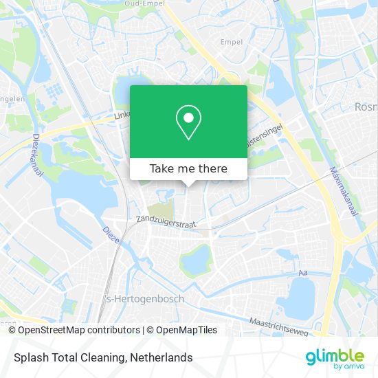 Splash Total Cleaning map