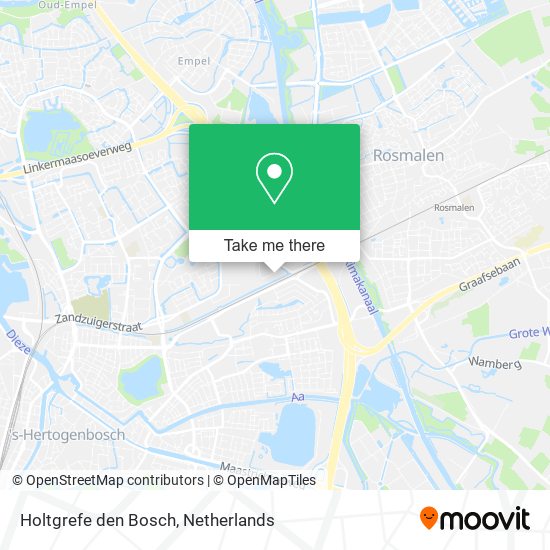 Holtgrefe den Bosch map