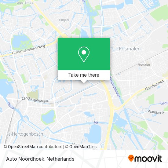 Auto Noordhoek Karte