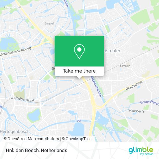 Hnk den Bosch map