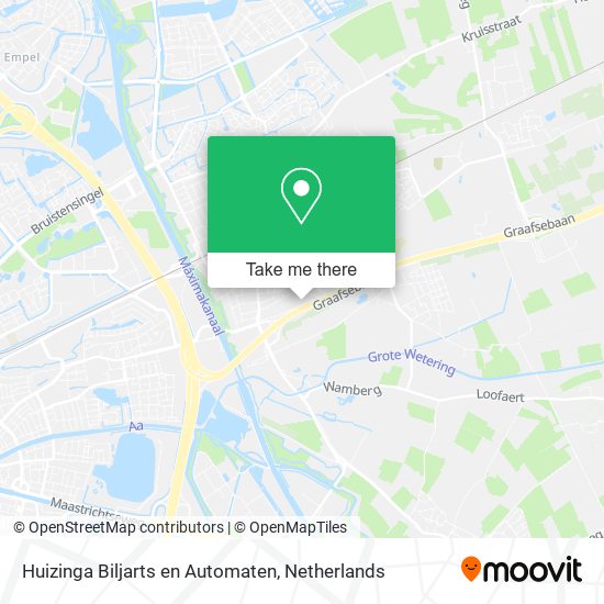 Huizinga Biljarts en Automaten map