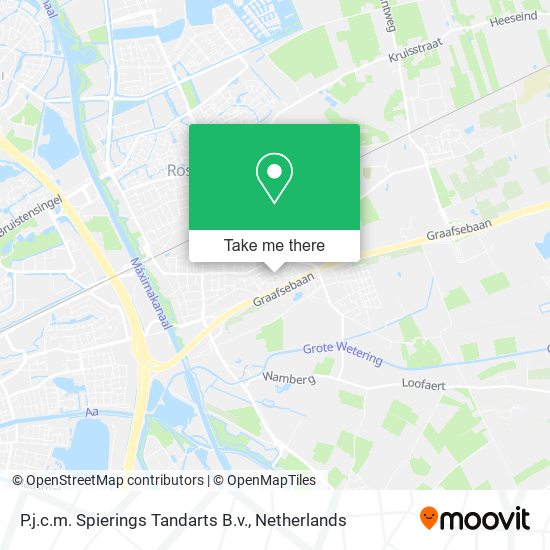 P.j.c.m. Spierings Tandarts B.v. map