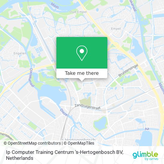 Ip Computer Training Centrum 's-Hertogenbosch BV Karte