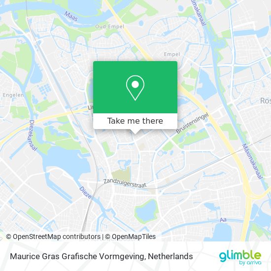 Maurice Gras Grafische Vormgeving Karte