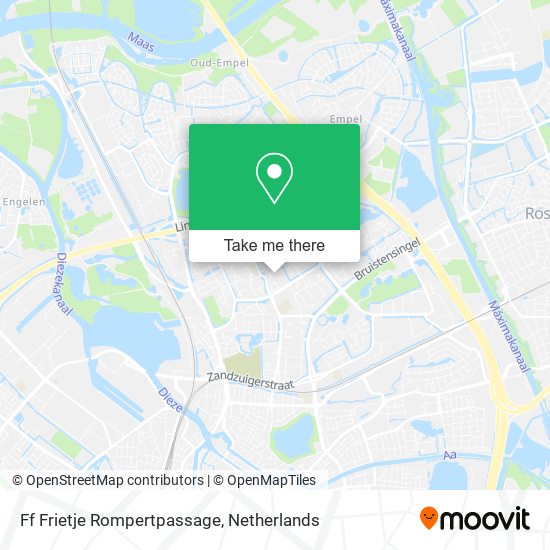 Ff Frietje Rompertpassage map