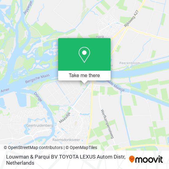 Louwman & Parqui BV TOYOTA LEXUS Autom Distr Karte