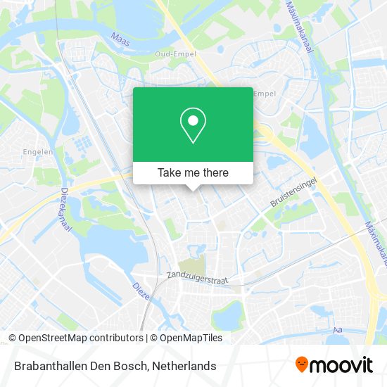 Brabanthallen Den Bosch map