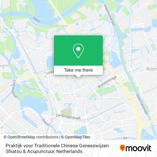 Praktijk voor Traditionele Chinese Geneeswijzen Shiatsu & Acupunctuur map