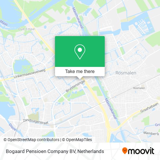 Bogaard Pensioen Company BV map