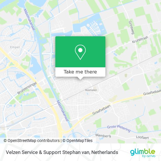 Velzen Service & Support Stephan van map