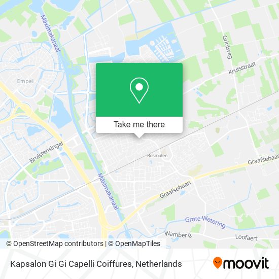 Kapsalon Gi Gi Capelli Coiffures map