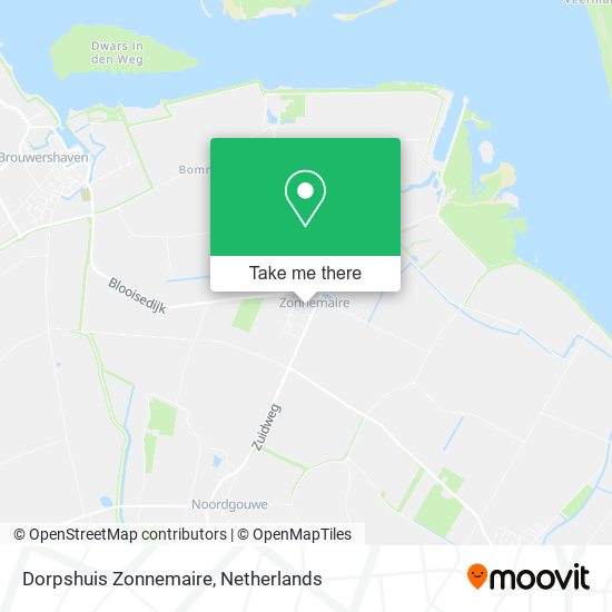Dorpshuis Zonnemaire map