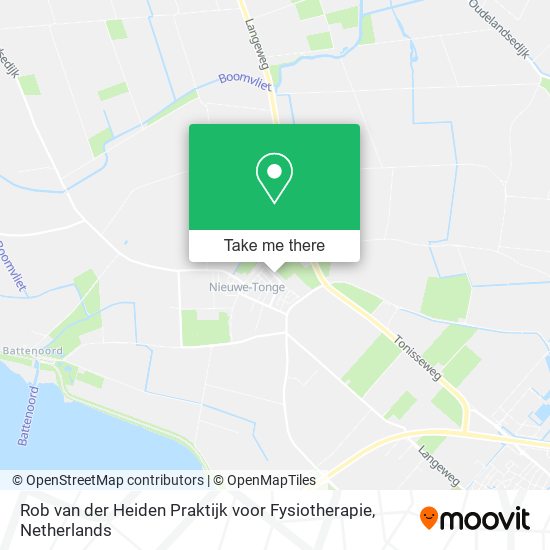 Rob van der Heiden Praktijk voor Fysiotherapie map