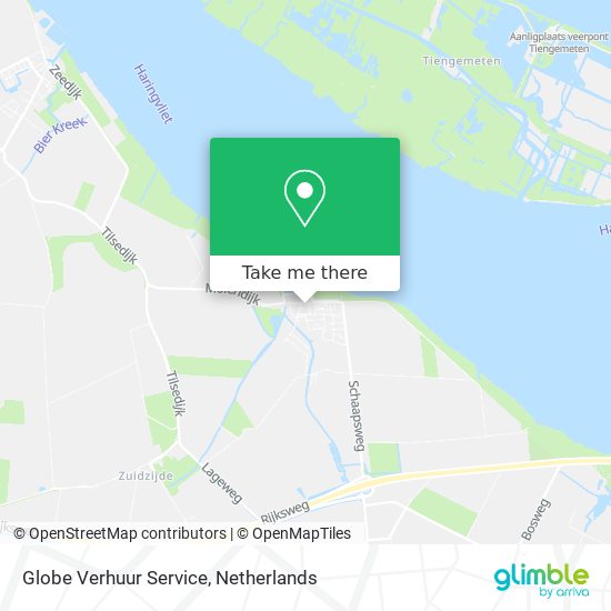 Globe Verhuur Service map