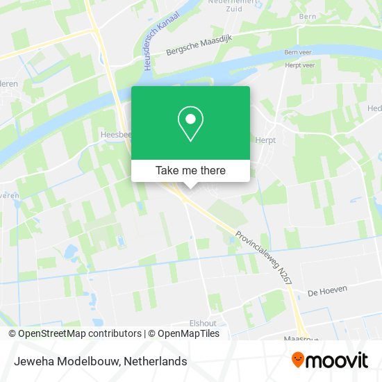 Jeweha Modelbouw map