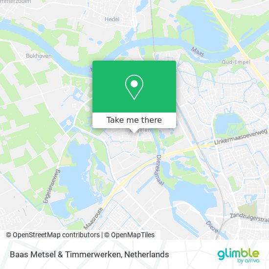 Baas Metsel & Timmerwerken map