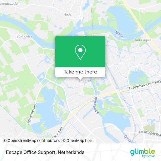 Escape Office Support Karte