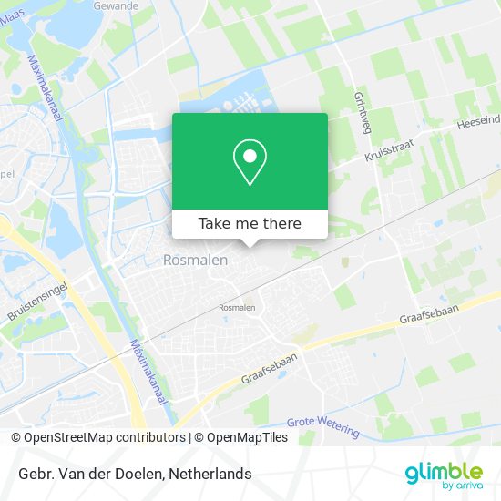 Gebr. Van der Doelen map