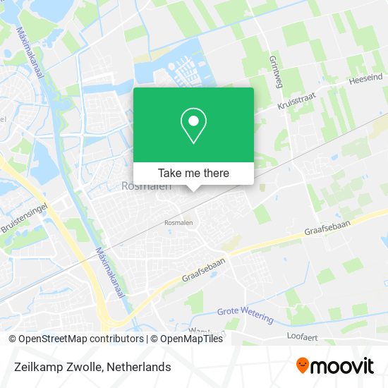 Zeilkamp Zwolle map