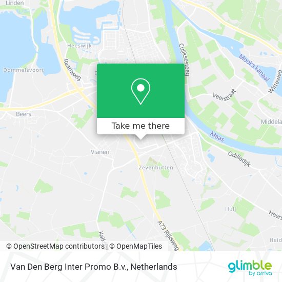 Van Den Berg Inter Promo B.v. map