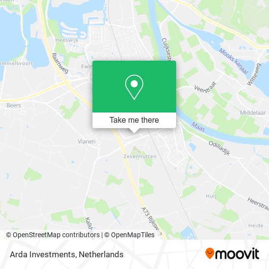 Arda Investments map