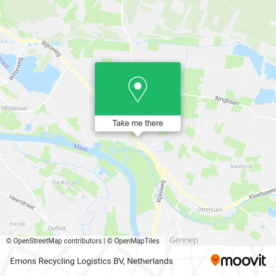 Emons Recycling Logistics BV map