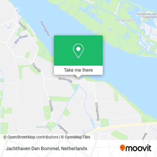 Jachthaven Den Bommel Karte