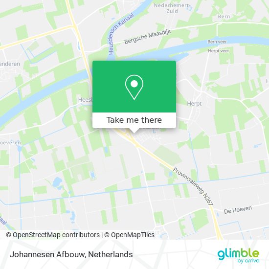 Johannesen Afbouw map