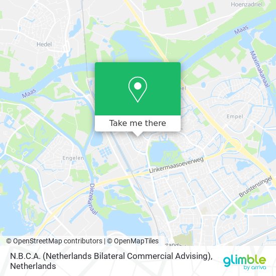 N.B.C.A. (Netherlands Bilateral Commercial Advising) map